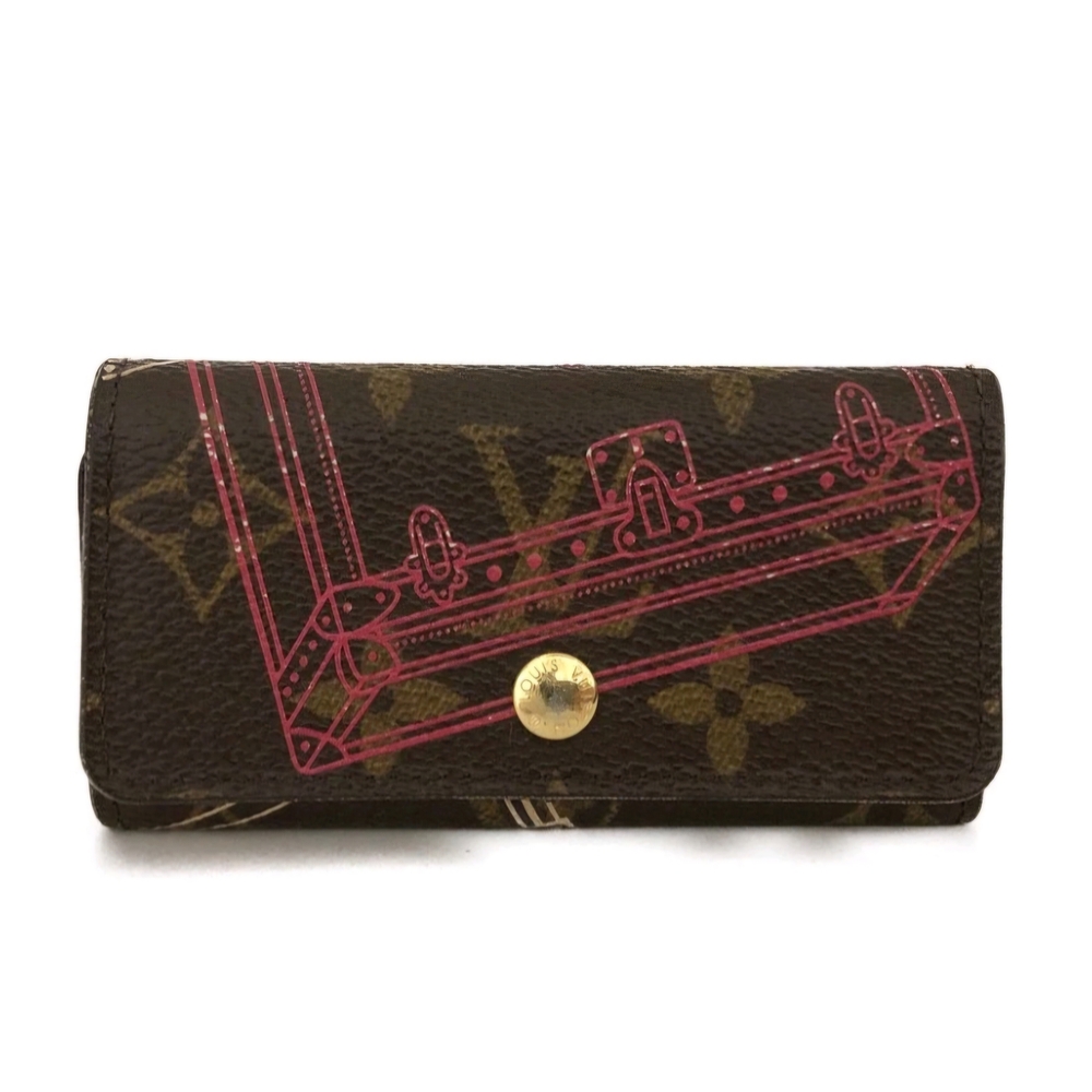 Louis Vuitton Monogram Special Edition Key Wallet Authentic In Excellent Cond.